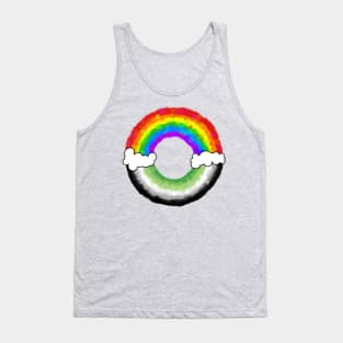 Rainbow aro Tank Top